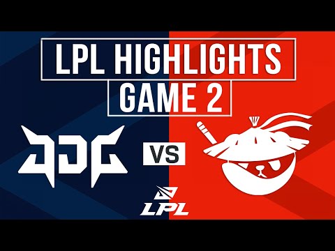 JDG vs AL Highlights Game 2 | LPL 2025 Split 2 | JD Gaming vs Anyone's Legend