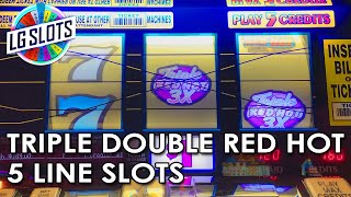 Triple Double Red Hot Sevens - 5 Line Slots