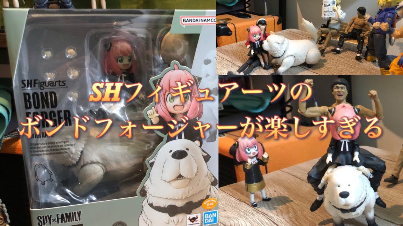 SHフィギュアーツのボンドフォージャーが楽しすぎる（スパイファミリー 
