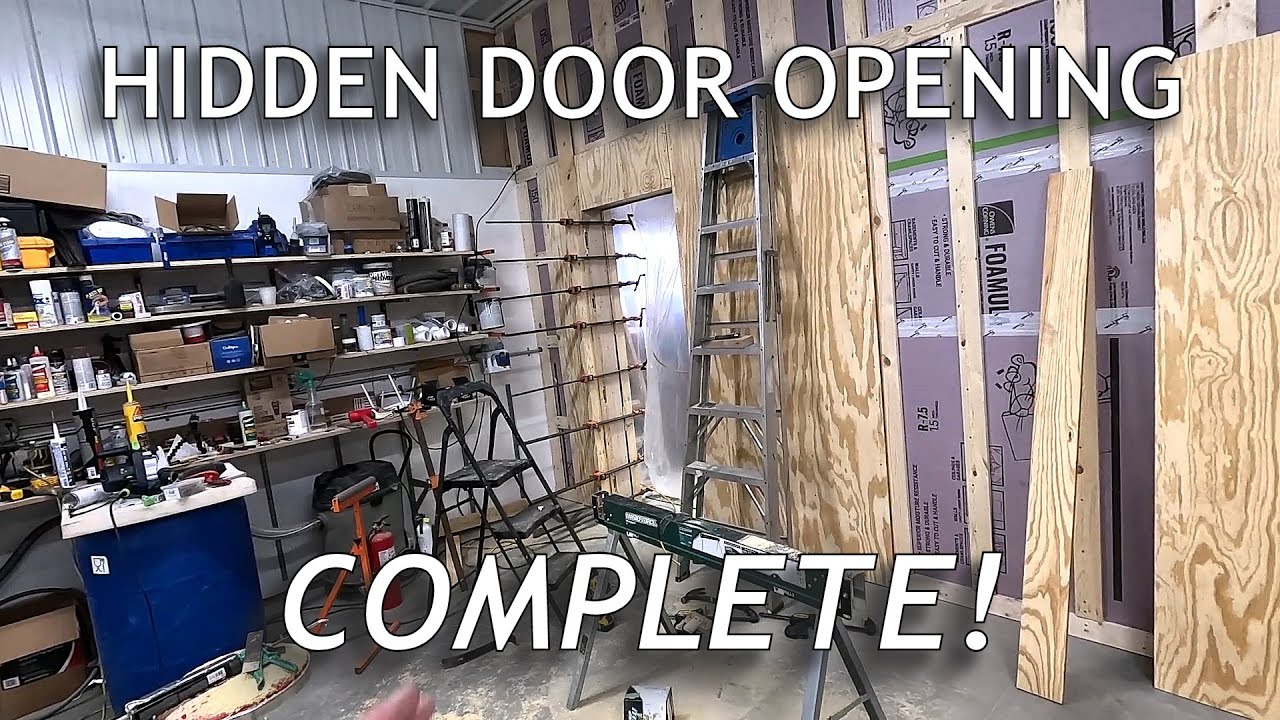 Строительство в столярной мастерской — Северная стена готова! — Часть вторая