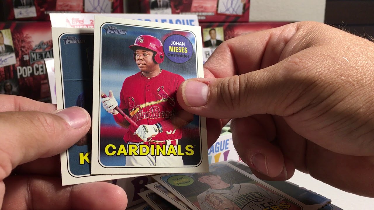 Opening Hobby Box #2 of 2018 Topps Heritage Minor League Baseball Cards