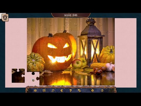Holiday Jigsaw: Halloween 4 (Gameplay) HD