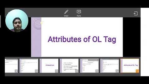 Ch 3: Lists and Tables in HTML (Part 1)
