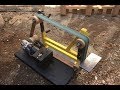 LIJADORA DE BANDA CASERA con motor de AMOLADORA(DYI BELT SANDER)