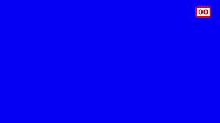 Auction - 15 second clock countdown blue screen / green screen