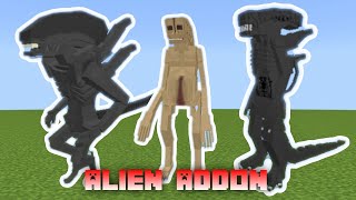 ALIEN ADDON MCPE • Xenocraft MCPE Addon • Alien Addon MCPE • Aliens MCPE screenshot 4