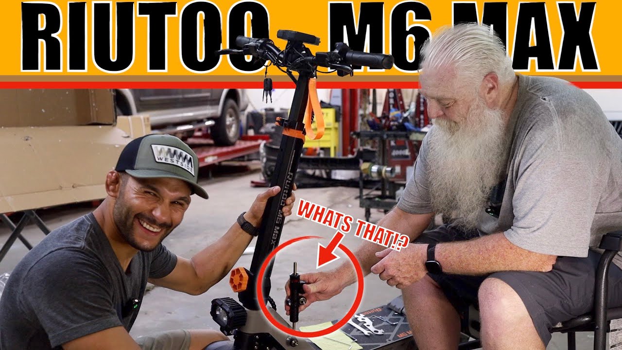 Двухмоторный скутер Riutoo M6 Max: первые впечатления