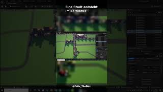 Timelapse City build Game Devlog  #gamedevblog #development #dev #devlog
