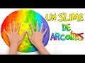 Cómo hacer un Slime Arcoíris🌈💩