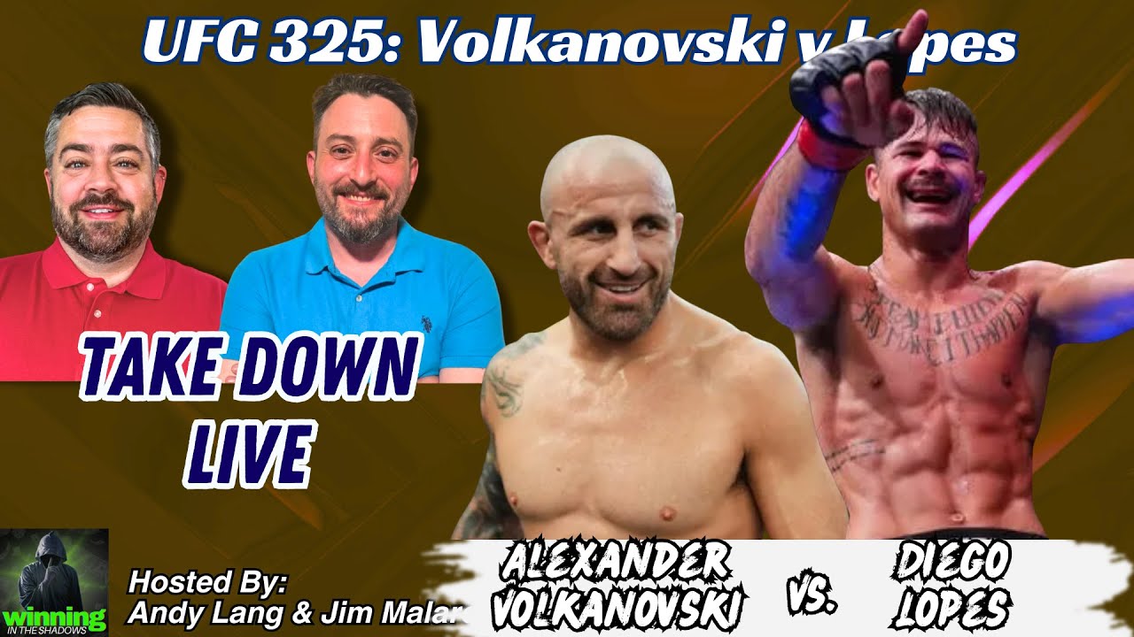 🔥 Take Down Live: UFC 325 | Live Bets & 4% UFC + Boxing Combo Pack!
