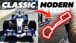 How do CLASSIC F1 Cars Race on a MODERN F1 Circuit screenshot 3
