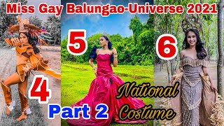 Miss Gay Balungao-Universe 2021 (The Online Pageant) Part 2 NationalCostume