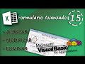 Formulario Avanzado: Agregar, Modificar, Eliminar y Fotografía | VBA Excel 2013 #15