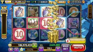Owl 's Nest - Epic Jackpot Slots 🎰 Android Gameplay Vegas Casino Slot Jackpot Big Mega Wins Spins screenshot 4