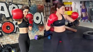 Actress Raashi Khanna Latest Gym Workout Video Filmyfocus