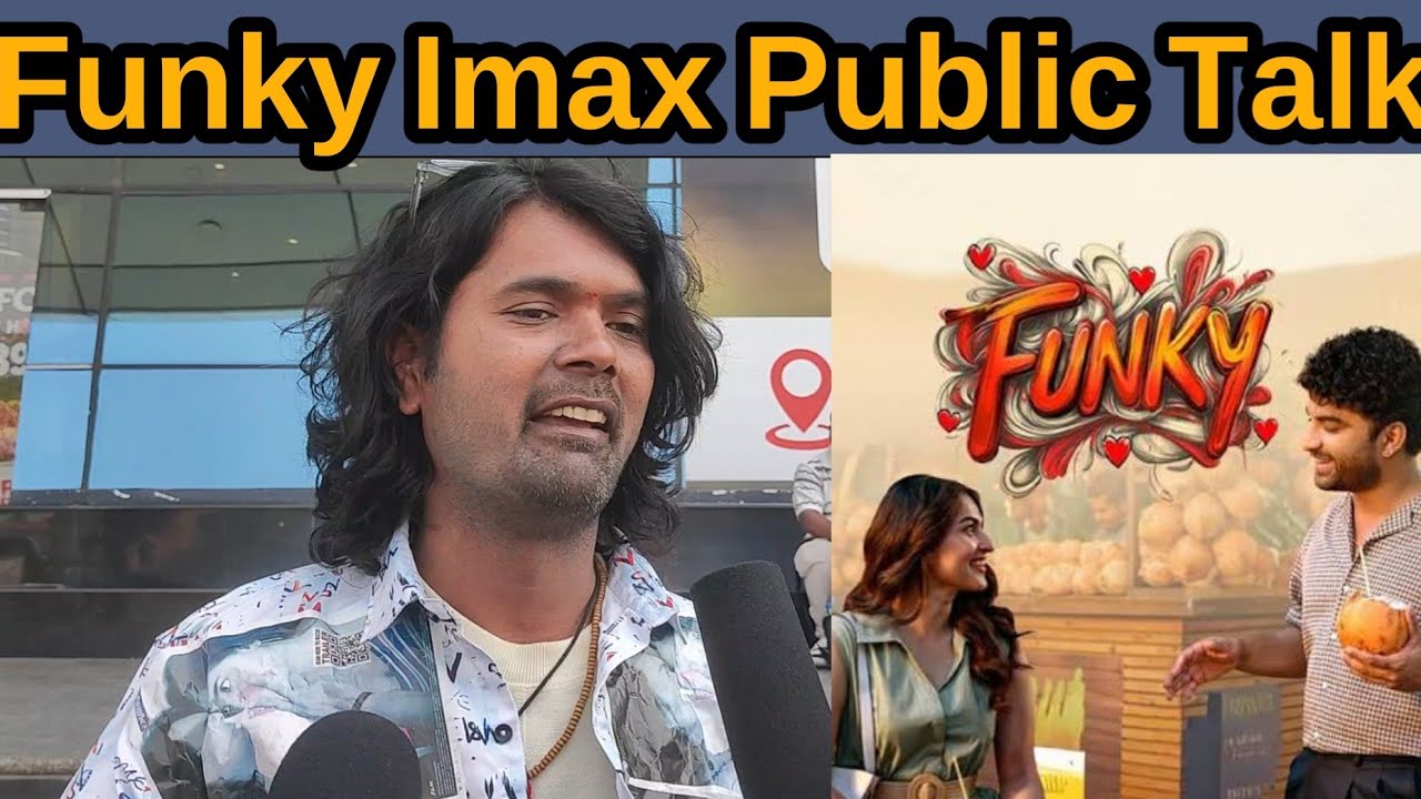Funky Public Talk From Imax Theater | Funky Imax Public Review | Vishwaksen | Rating
