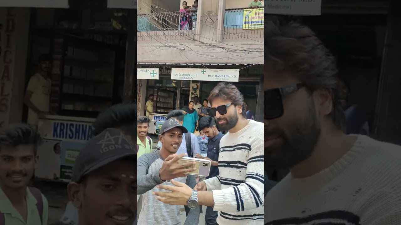 Mr Kalyan Movie Hero Maanyam Krishna Visit Chittoor Town Movie Public Talk