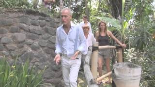 Famous Angela Lindvall visits the John Hardy compound in Bali Profile