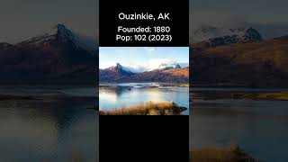 Random US Towns: Ouzinkie, AK #shorts