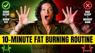 Do This Every Night To Burn Fat FAST & Sleep Better NATURALLY (Only Takes 10 Minutes!)