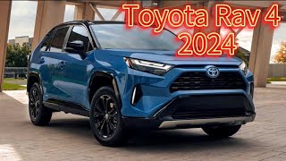 Review of the beautiful design of the bestselling Toyota RAV 4  2024