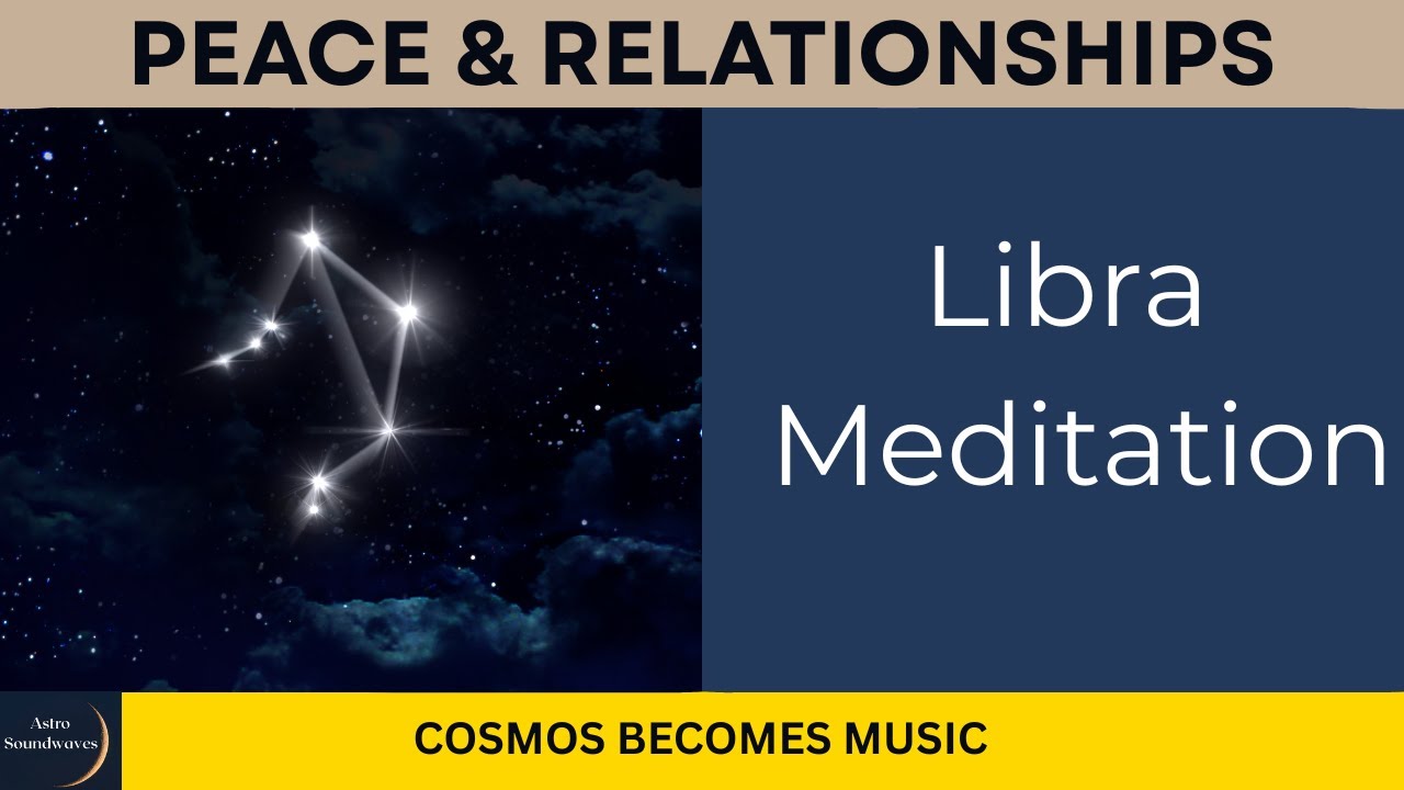 Find Peace in Relationships & Self-Harmony Meditation | Align with Libra Energy (1 Hour) ⚖️