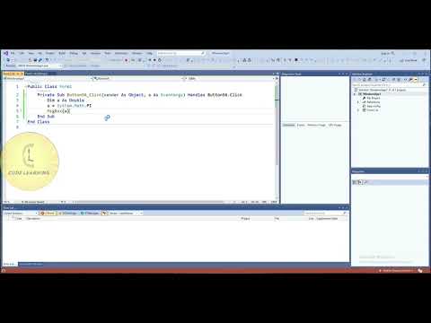 VB.NET | Math 'PI()' | CodeLearning