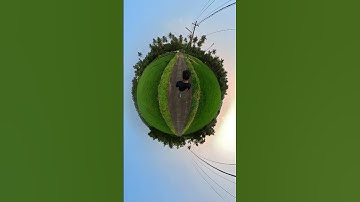Green Planet | 360 Video | SIJOse Tiny Planet #shorts