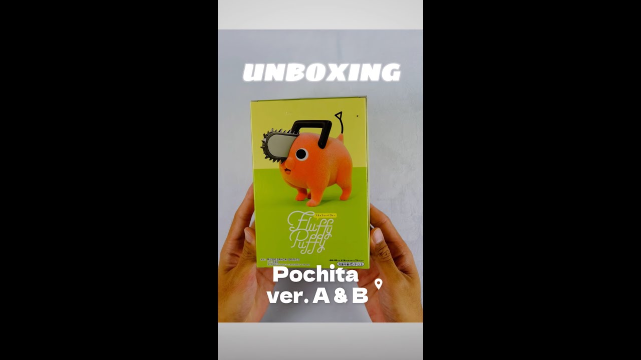 Unboxing Chainsaw Man Fluffy Puffy Pochita ver. A & B Action 