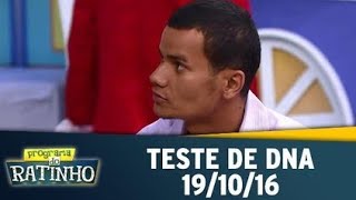 Programa Do Ratinho | Teste De DNA - (19/10/2016) - Completo