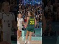 Down to the last second! 😮‍💨Incredible buzzer shot from Team Australia at #Paris2024! 🏀 #Olympics