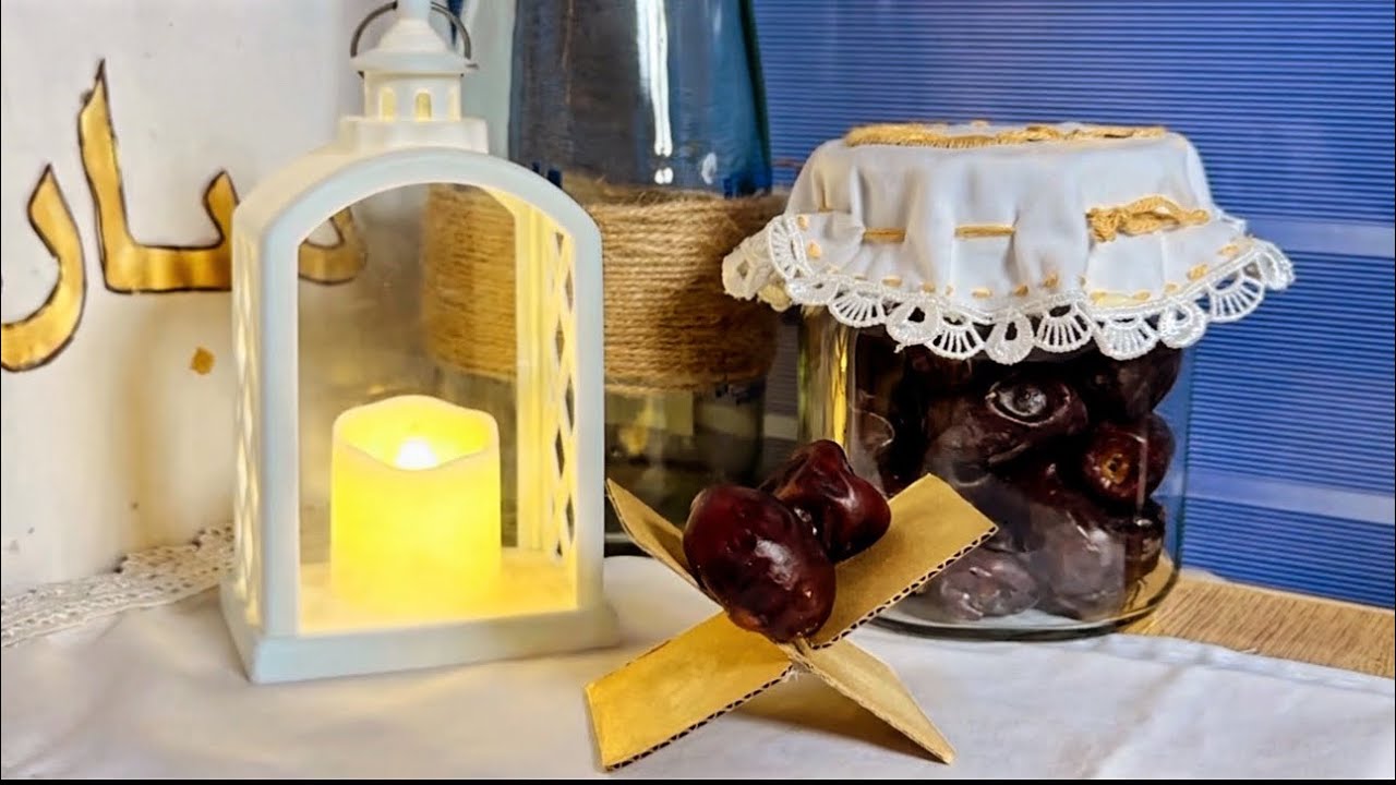 DIY Ramadan Corner | Simple & Cozy Home Decor گوشه رمضانی دست‌ساز ما #ramadandecor 
