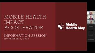 Mobile Health Impact Accelerator: INFO SESSION