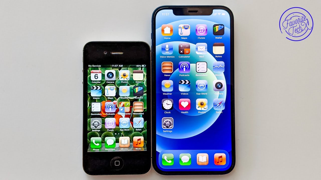iPhone 12 vs iPhone 4s ? - YouTube