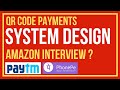 System design interview - How online payment works using QR code?