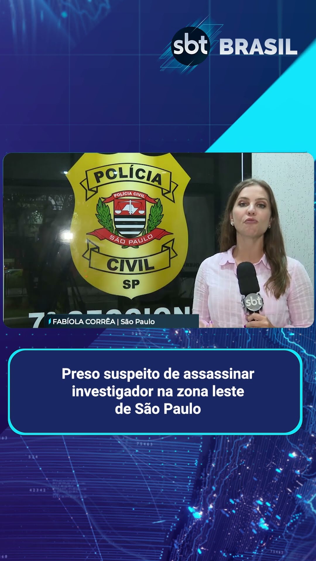 Suspeito de ter assassinado policial civil é preso em São Paulo | SBT Brasil (16/01/25)