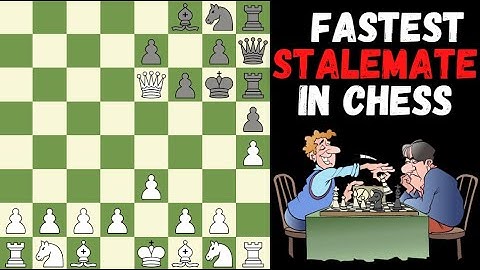 Fastest Stalemate in chess in 10 moves!