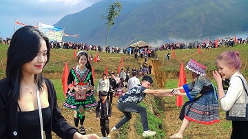 BẮT VỢ LỄ HỘI TẾT NGƯỜI MÔNG GÁI XINH NHIỀU VÔ KỂ - LỄ HỘI GẦU TÀO TÀ MUNG THAN UYÊN LAI CHÂU