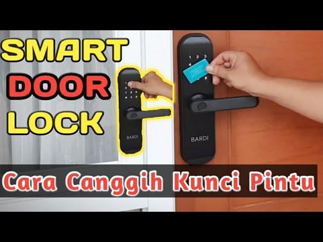 SMART DOOR BARDI Rumah Kenawa Residence Lebih Aman Dan Canggih  #rumah #smartdoor