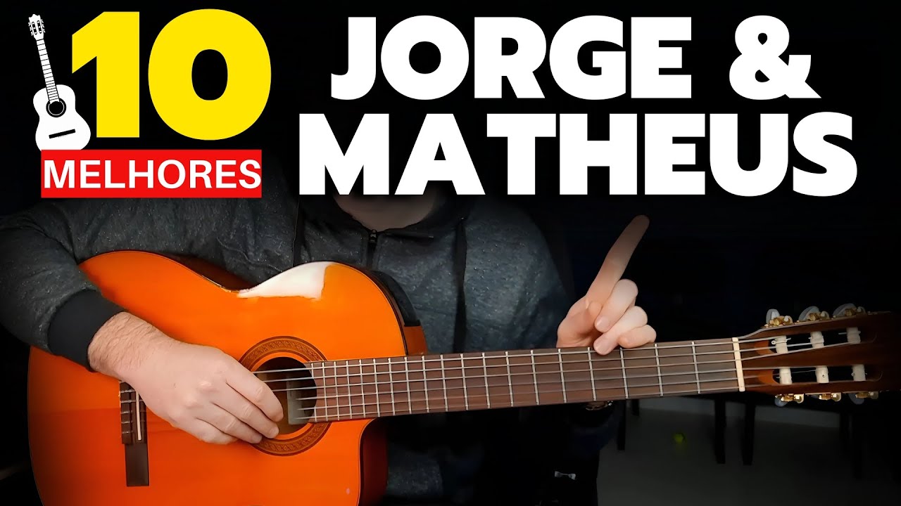 As 10 melhores músicas de Jorge & Matheus - Aula de Violão com Prof. Renan Zimmer 🎸