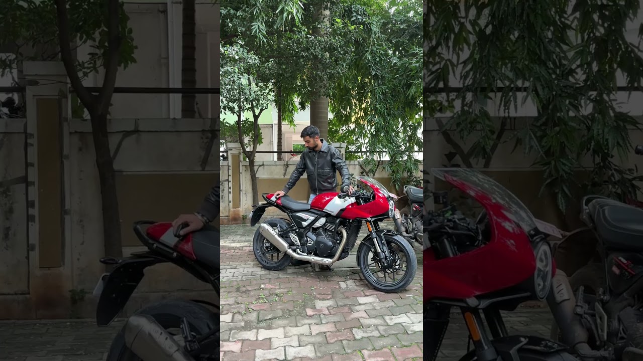 What sounds better? The new Thruxton 400 or the Speed T4?