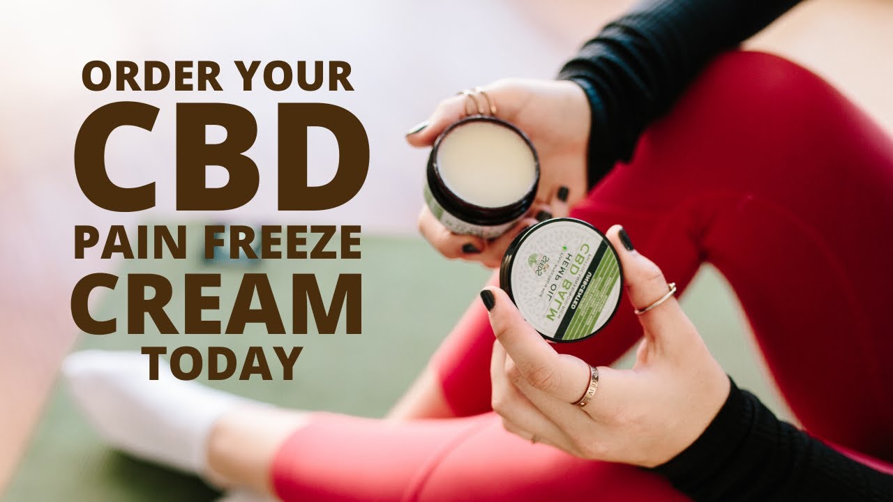 Most Powerful Topical CBD Cream for Sore Muscles Joints & Arthritis