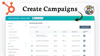How to create campaigns in HubSpot (From Scratch Easily)
