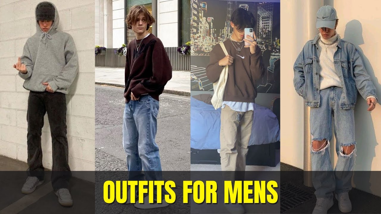 VINTAGE OUTFITS IDEAS FOR MEN | Vintage Streetwear Lookbook | Vintage Outfits Men
