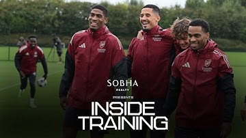 SET FOR ATLETICO MADRID 👊  | INSIDE TRAINING | Arsenal prepare for big Champions League game | UCL