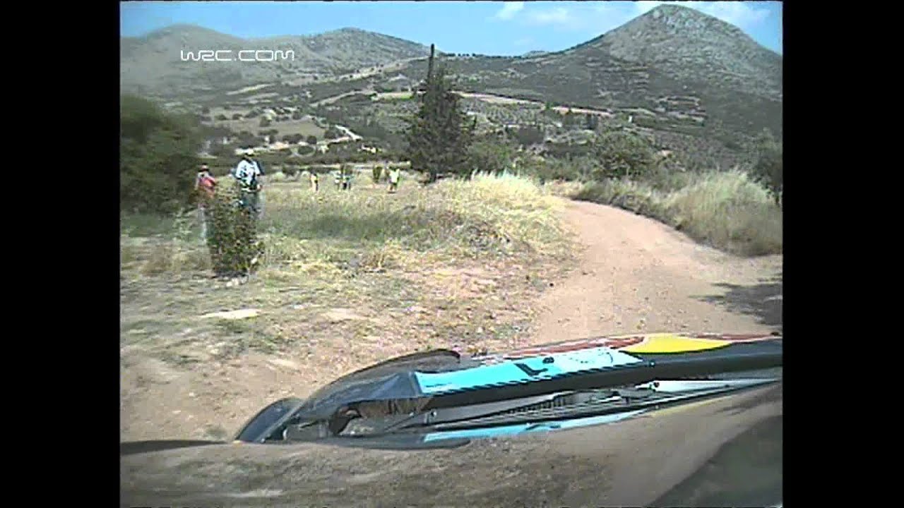 WRC Onboards : Acropolis Rally Greece 2011: Loeb SS10