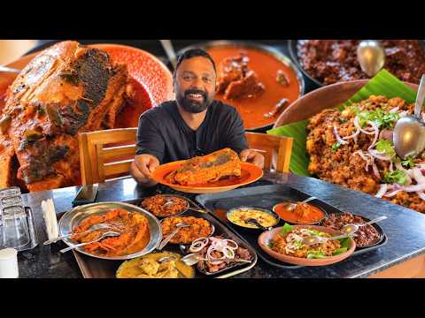 Do NOT Miss this Fish Head Curry + Duck Mappas! Mavelikkara Mankudam Kerala Toddy Shop Feast