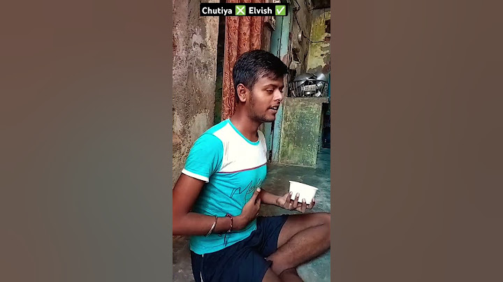 Chutiya ❎ Elvish ✅ #shorts