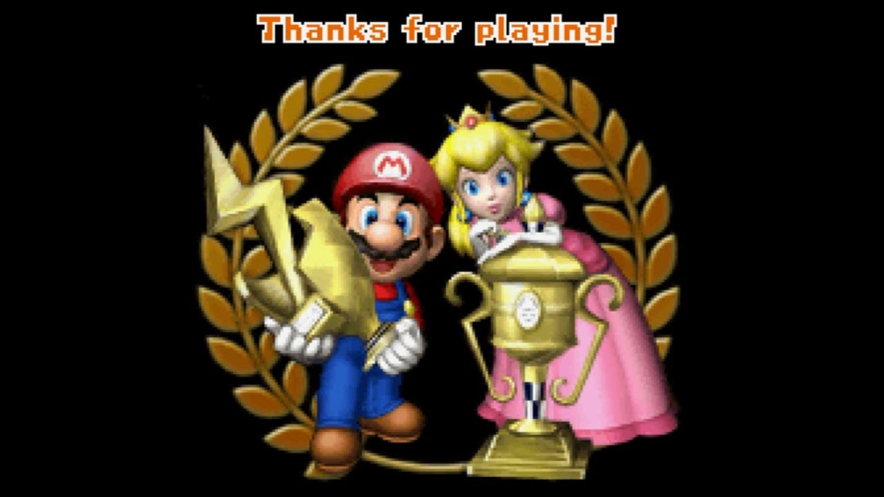 60fps) マリオカートDS エンディング / Mario Kart DS Staff Credits 