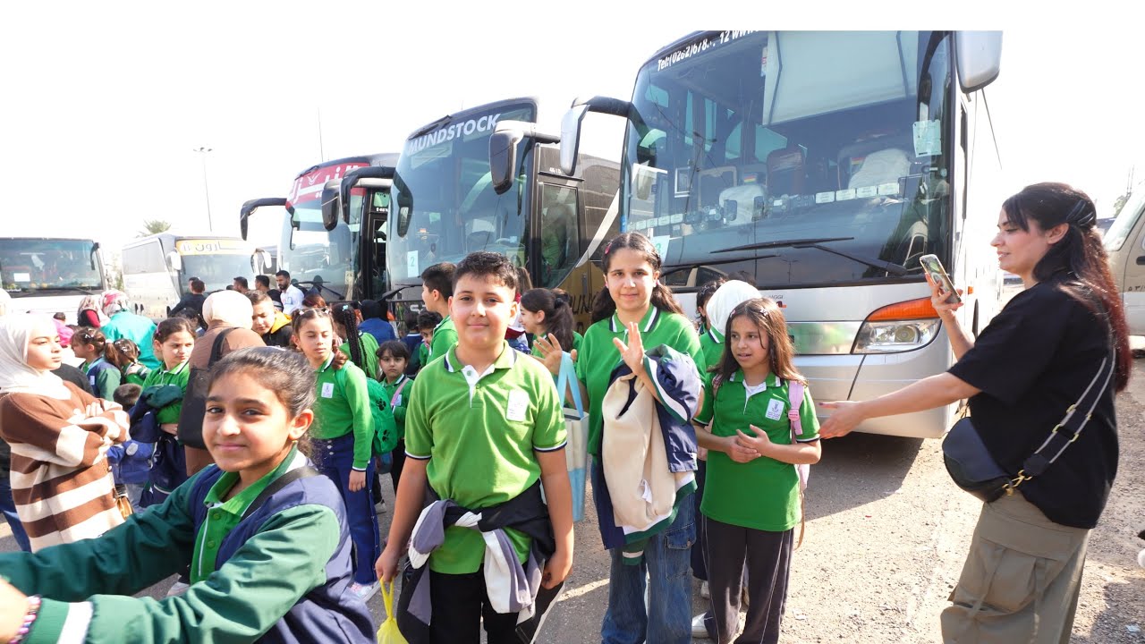 سفرة مدرسة للاطفال بس صار شي صدمنا 😰